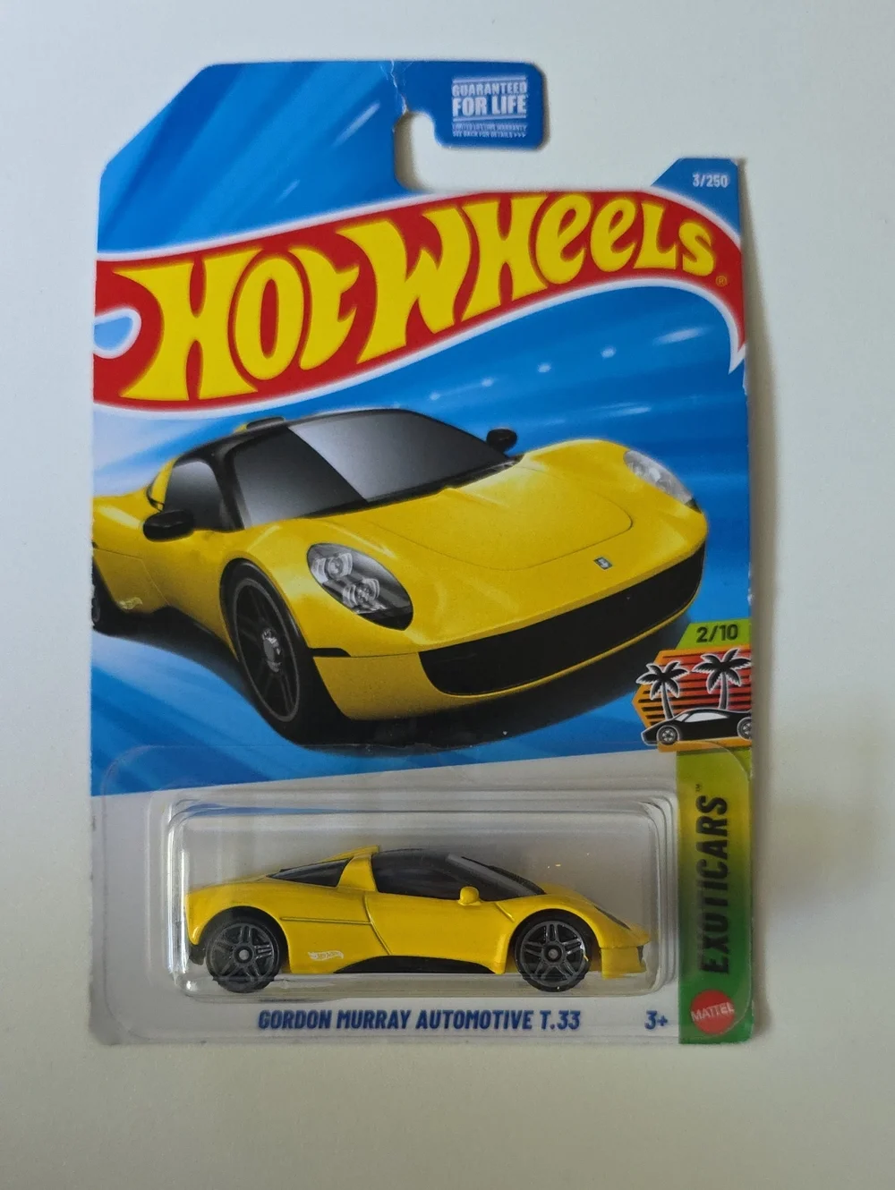 Hot Wheels Exoticars - Gordon Murray Automotive T.33Blue And McHurtry Sperling